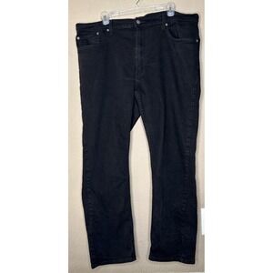 Levi's 559 Jeans Relaxed Straight Mens Size 40x32 Black Denim Baggy Y2K